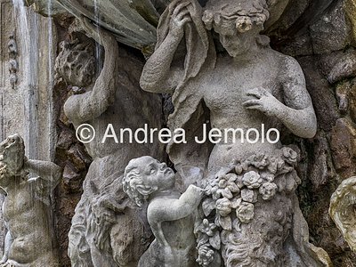 Villa Sciarra Fontana dei Satiri o Fontana dei Fauni | Andrea Jemolo