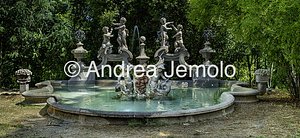 Villa Sciarra La fontana dei Putti detta anche del Biscione | Andrea Jemolo