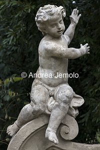 Villa Sciarra La fontana dei Putti detta anche del Biscione | Andrea Jemolo