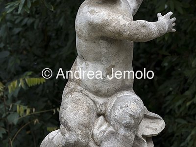 Villa Sciarra La fontana dei Putti detta anche del Biscione | Andrea Jemolo