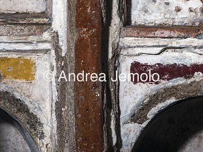 Colombario di Pomponio Hylas Colonnina dipinta | Andrea Jemolo