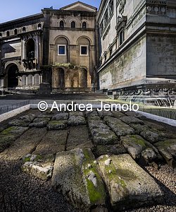 Mura Serviane Le mura a via San Pietro in Carcere | Andrea Jemolo
