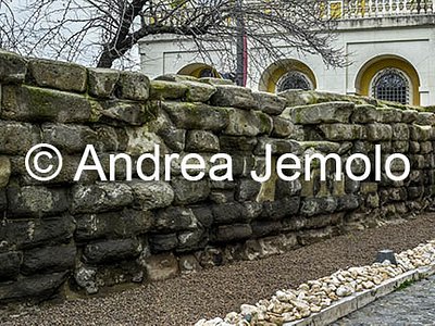 Mura Serviane Le mura a Largo Giovanni Montemartini | Andrea Jemolo