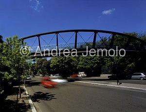 Ponte pedonale di Villa Pamphili Da via Leone XIII | Andrea Jemolo