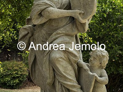 Villa Sciarra Statua in arenaria | Andrea Jemolo