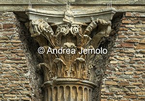 Church of Sant'Urbano alla Caffarella Temple capital dedicated to Ceres and Faustina | Andrea Jemolo