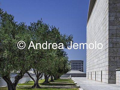 EUR - Palazzo dei Congressi Il Cubo, lato Sud | Andrea Jemolo