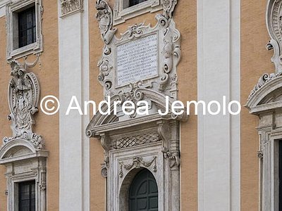 Campidoglio Palazzo Senatorio - Portale e ordine architettonico | Andrea Jemolo