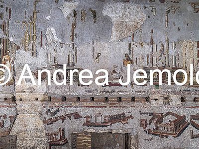 Criptoportico delle Terme di Traiano Mosaico parietale più grande mai rinvenuto nel mondo antico | Andrea Jemolo