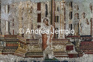Criptoportico delle Terme di Traiano Mosaico parietale più grande mai rinvenuto nel mondo antico | Andrea Jemolo