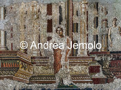 Criptoportico delle Terme di Traiano Mosaico parietale più grande mai rinvenuto nel mondo antico | Andrea Jemolo