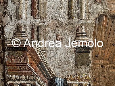 Criptoportico delle Terme di Traiano Mosaico parietale più grande mai rinvenuto nel mondo antico | Andrea Jemolo