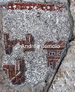 Criptoportico delle Terme di Traiano Mosaico parietale più grande mai rinvenuto nel mondo antico - Architetture | Andrea Jemolo
