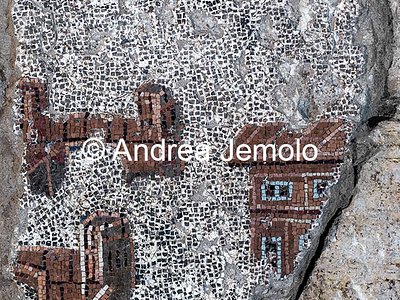 Criptoportico delle Terme di Traiano Mosaico parietale più grande mai rinvenuto nel mondo antico - Architetture | Andrea Jemolo