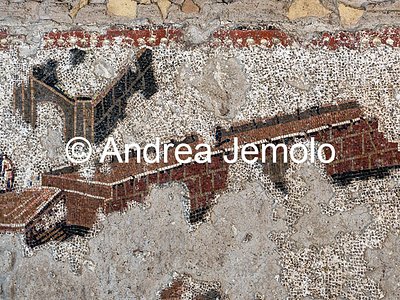 Criptoportico delle Terme di Traiano Mosaico parietale più grande mai rinvenuto nel mondo antico - Architetture | Andrea Jemolo
