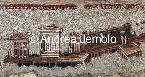 Criptoportico delle Terme di Traiano Mosaico parietale più grande mai rinvenuto nel mondo antico - Architetture | Andrea Jemolo