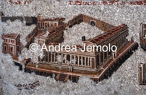 Criptoportico delle Terme di Traiano Mosaico parietale più grande mai rinvenuto nel mondo antico - Architetture | Andrea Jemolo