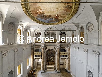 Oratorio dei Filippini Sala Borromini dalla loggia dei Cardinali | Andrea Jemolo