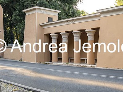 Villa Borghese Tempietto egizio o Propilei Egizii | Andrea Jemolo