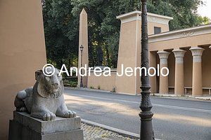 Villa Borghese Tempietto egizio o Propilei Egizii | Andrea Jemolo