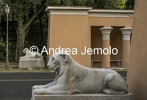 Villa Borghese Tempietto egizio o Propilei Egizii | Andrea Jemolo