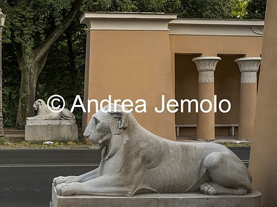 Villa Borghese Tempietto egizio o Propilei Egizii | Andrea Jemolo