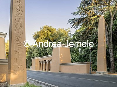 Villa Borghese Tempietto egizio o Propilei Egizii | Andrea Jemolo
