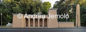 Villa Borghese Tempietto egizio o Propilei Egizii | Andrea Jemolo