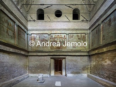 Chiesa di Sant'Urbano alla Caffarella Interno verso l'ingresso | Andrea Jemolo