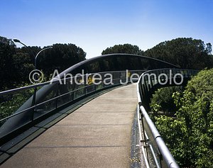 Ponte pedonale di Villa Pamphili Dal parco - lato est | Andrea Jemolo
