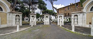 Parco del Colle Oppio Ingresso al parco su Viale Fortunato Mizzi | Andrea Jemolo