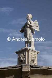 Villa Doria Pamphili Fontana del Cupido - Statua di Cupido (copia) | Andrea Jemolo