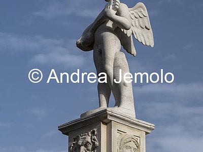 Villa Doria Pamphili Fontana del Cupido - Statua di Cupido (copia) | Andrea Jemolo