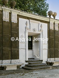 Villa Borghese Prospettiva del teatro di Tramontana e di Levante - Particolare | Andrea Jemolo