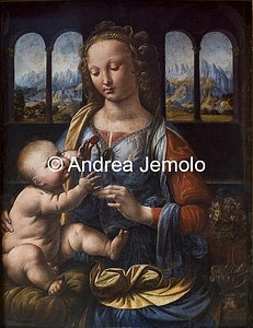 Alte Pinakothek Madonna del Garofano - 62 x 48,5 cm | Andrea Jemolo