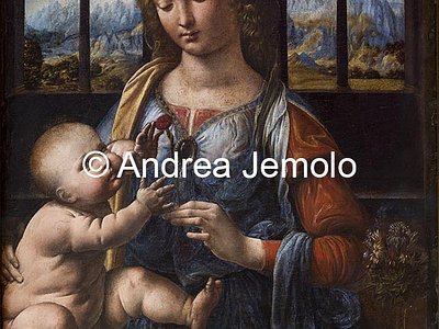 Alte Pinakothek Madonna del Garofano - 62 x 48,5 cm | Andrea Jemolo
