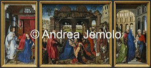 Alte Pinakothek Trittico di Santa Colomba - 139,2 x 72,5 cm | Andrea Jemolo