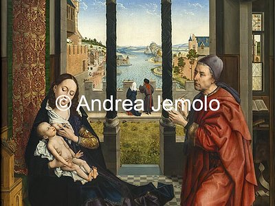 Alte Pinakothek San Luca che disegna la Vergine Maria | Andrea Jemolo