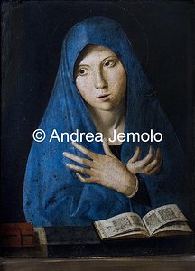 Alte Pinakothek Annunciazione, 42,5 x 32,8 cm | Andrea Jemolo