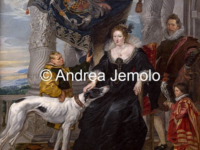 Alte Pinakothek Ritratto di Aletheia Talbot, Contessa Arundel, 262,5 x 266 cm | Andrea Jemolo