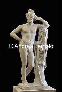 Neue Pinakothek Paride, 203,7 x 103,7 x 55 cm | Andrea Jemolo