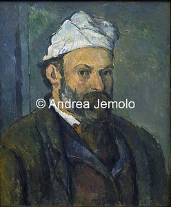 Neue Pinakothek Autoritratto, 55,5 x 46,2 cm cm | Andrea Jemolo