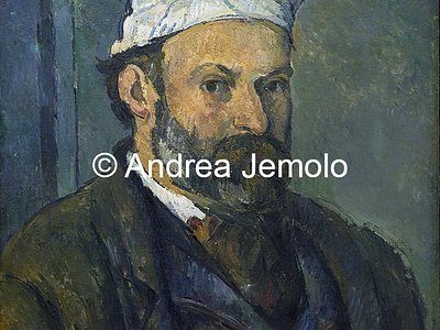 Neue Pinakothek Autoritratto, 55,5 x 46,2 cm cm | Andrea Jemolo
