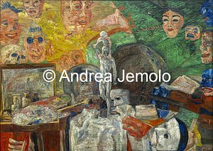 Neue Pinakothek Still Life in the Studio, 83 x 113.5 cm | Andrea Jemolo