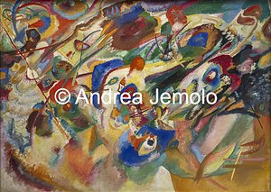 Lenbachhaus Draft 2 for Composition VII | Andrea Jemolo