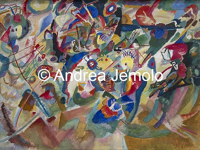 Lenbachhaus Draft 3 for "Composition VII" | Andrea Jemolo