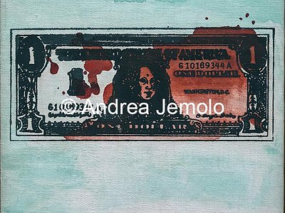 Museum Brandhorst Banconota da un dollaro (Retro) | Andrea Jemolo