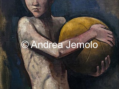 Pinakothek der Moderne  Ragazzo con palla | Andrea Jemolo