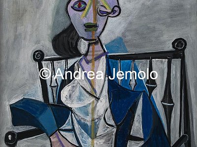 Pinakothek der Moderne  Femme assise au fauteuil: Dora Maar | Andrea Jemolo
