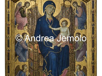 Uffizi Gallery Rucellai Madonna | Andrea Jemolo